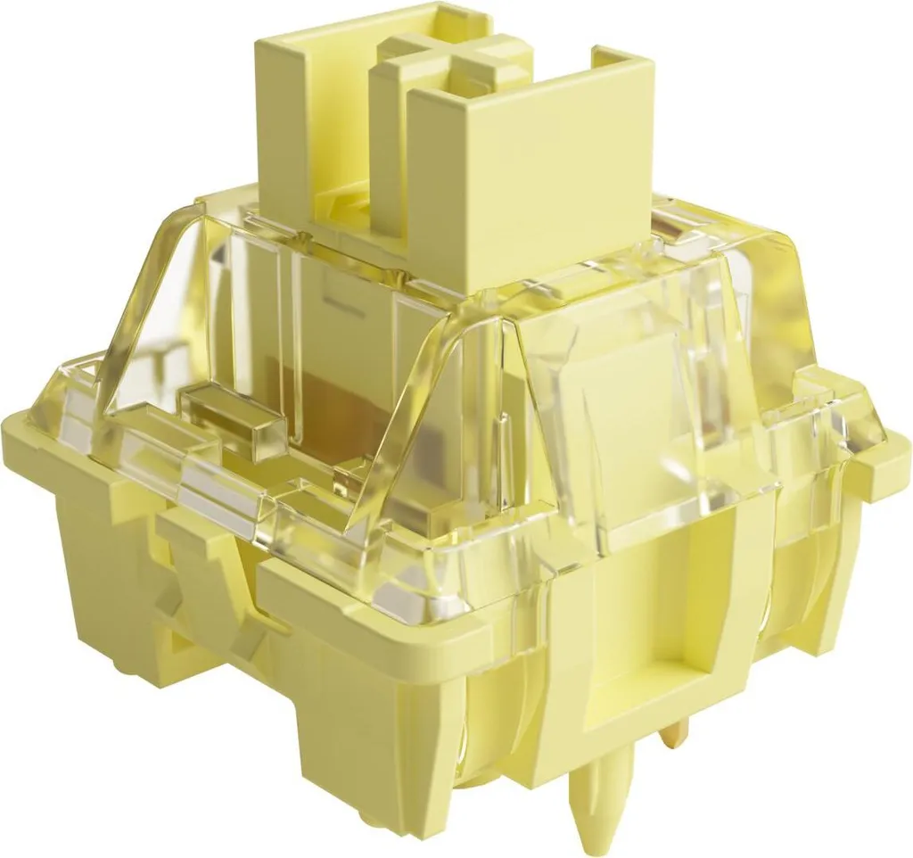 AKKO V3 Pro Cream Yellow Interrupteurs Linéaires 5-Pin MX-Stem x45