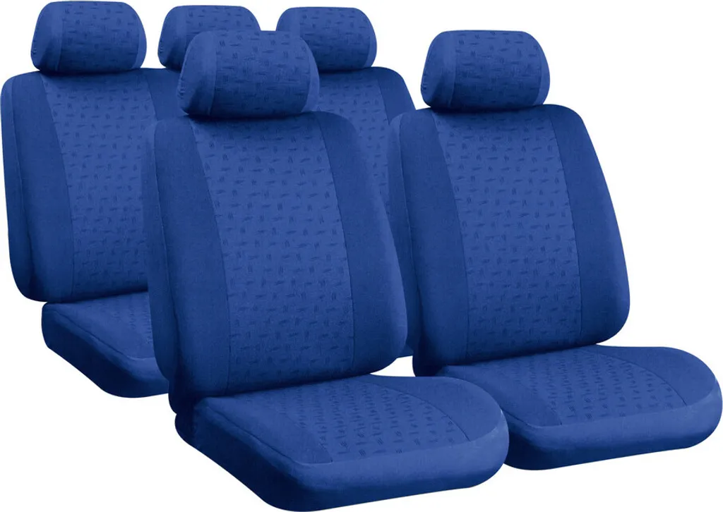 Set Coperte Jacquard Blu Glamur | Biancheria Letto Matrimoniale Lusso