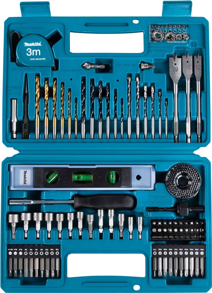 Makita E-10730, Vŕtačka, Súprava vrtákov, rotácia vpravo, Obrázok produktu 