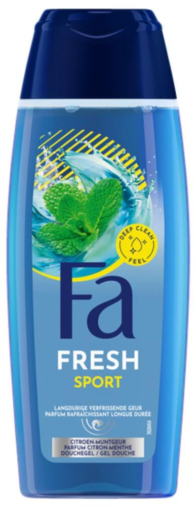 Fa Douchegel Fresh Sport (250 ml) Productafbeelding 