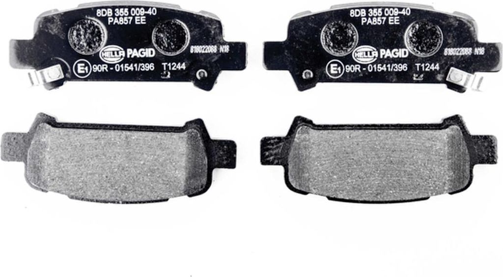 Bremsbelagsatz mit Verschleißwarnung 13,8 mm HELLA für u.a. SUBARU IMPREZA