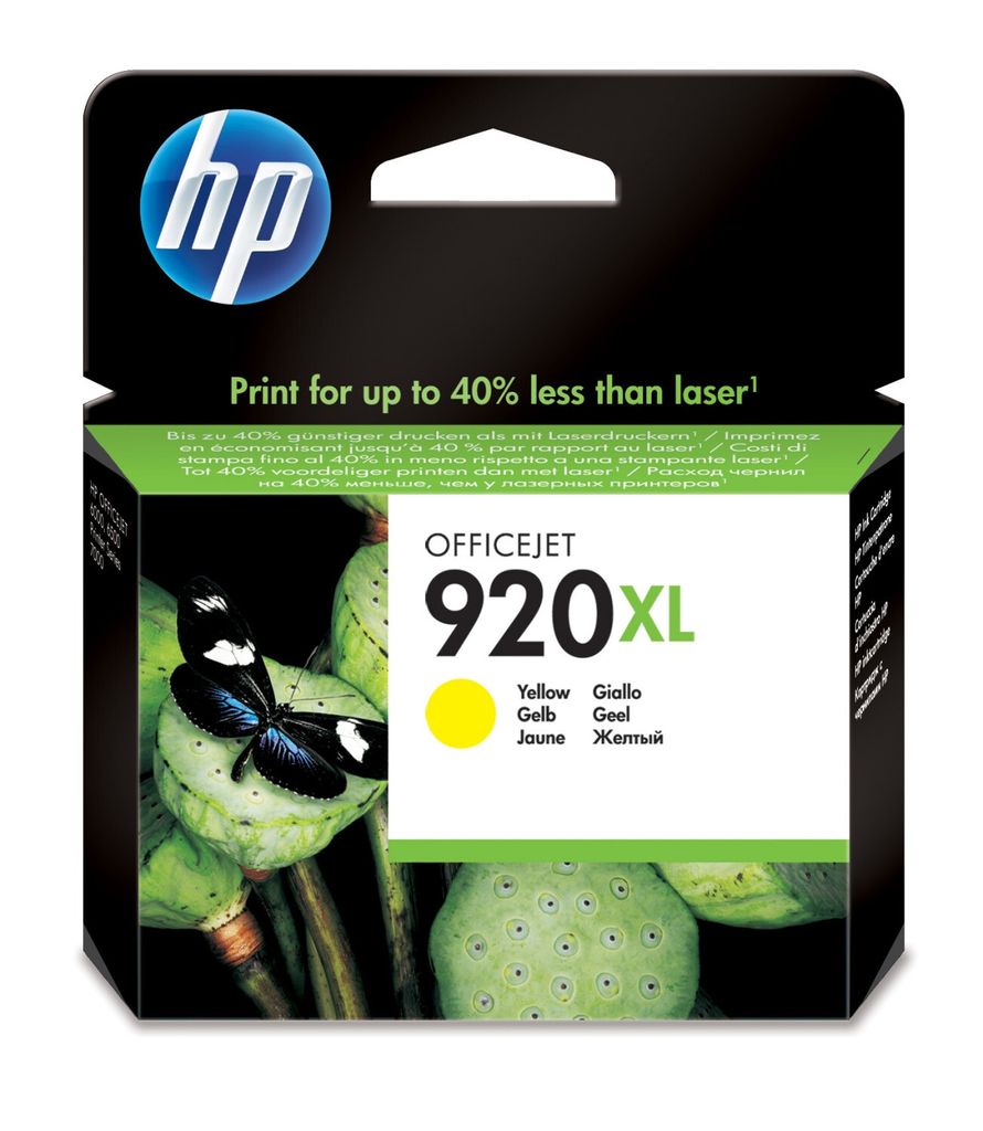 HP 920XL Gelbe Tinte für HP 6500MFP 6000 7000 6500 WL 6500A CD974AE