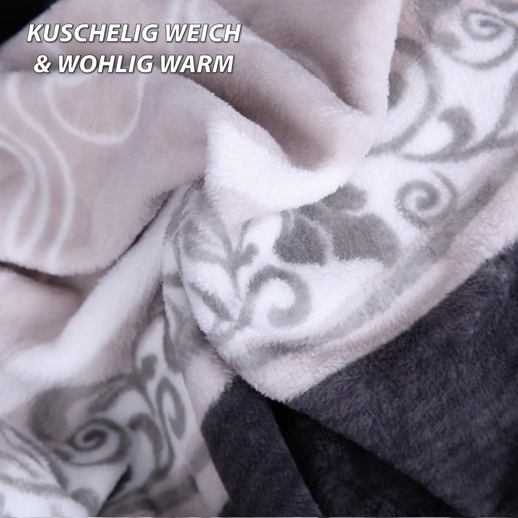 Bestlivings Celina Copriletto In Pile Morbido 150x200 Cm - Coperta Calda Lavabile In Lavatrice, Rosa