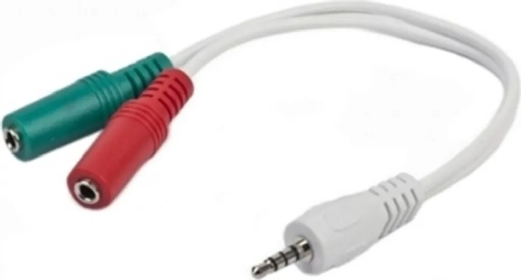 Gembird CCA-417W Cavo audio bianco da 3,5 mm 2 x 3,5 mm (CCA-417W)