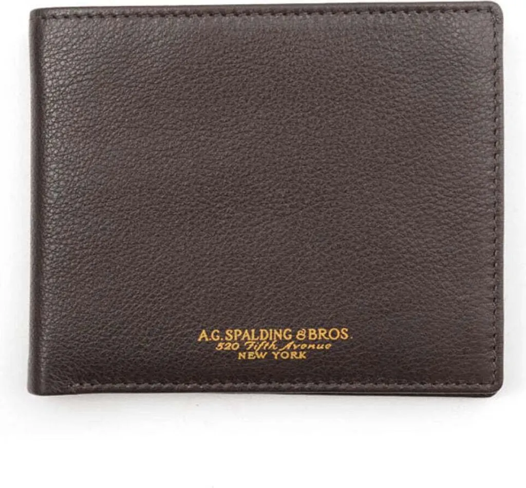 Portefeuille cuir marron A.G. Spalding & Bros Unie : fini les poches encombrées