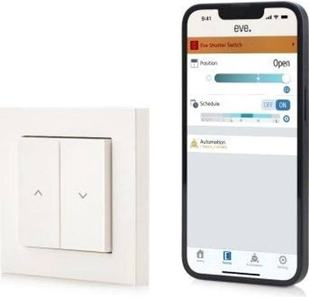 Interrupteur volet roulant connecté Thread pour maison intelligente