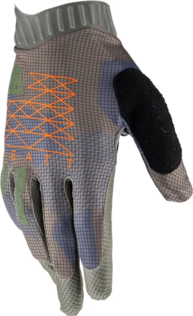 Gants de VTT légers Leatt 1.0 GripR Camo taille M pour enduro