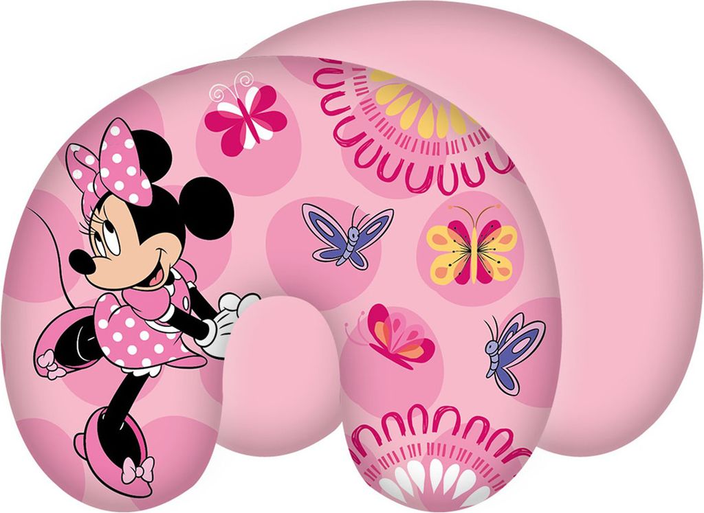 Minnie Mouse U-förmiges Reisekissen – Weiches Nackenkissen Produktbild 
