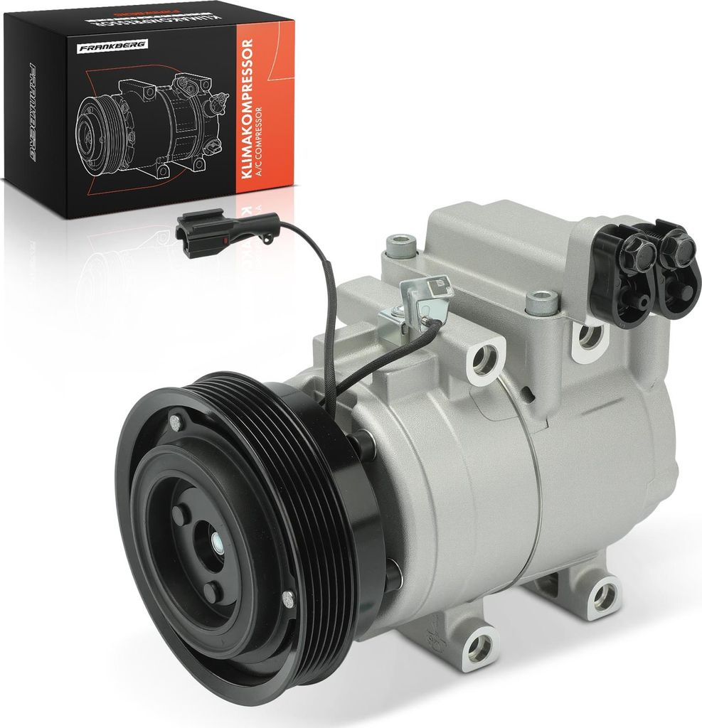 Frankberg 1x Klimakompressor für Hyundai Accent II LC Getz TB 1.5L 2002-2005