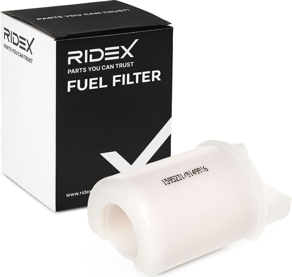 Kraftstofffilter RIDEX 9F0024 für HYUNDAI i10 (PA) Langzeitfilter