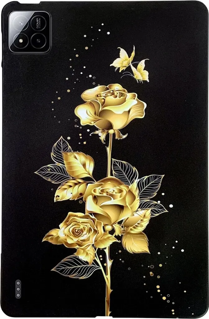 Cover Xiaomi Pad 7 / 7 Pro Protettiva Golden Rose - Custodia Morbida