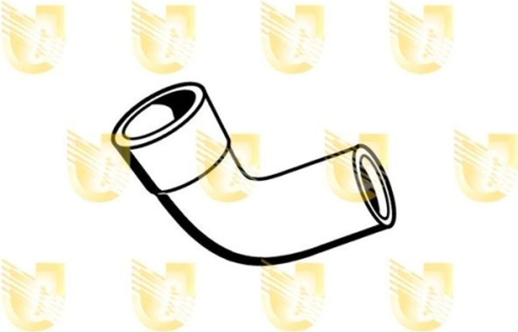 1 Kühlerschlauch UNIGOM S3037 für FIAT