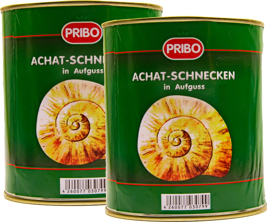 Food-United Achat-Schnecken 2 x Dose Füllmenge 800g ATG Produktbild 