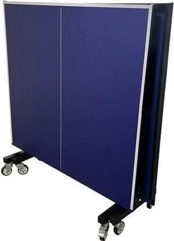 Table de ping-pong gain de place et résistante : Solution outdoor bleue - 2