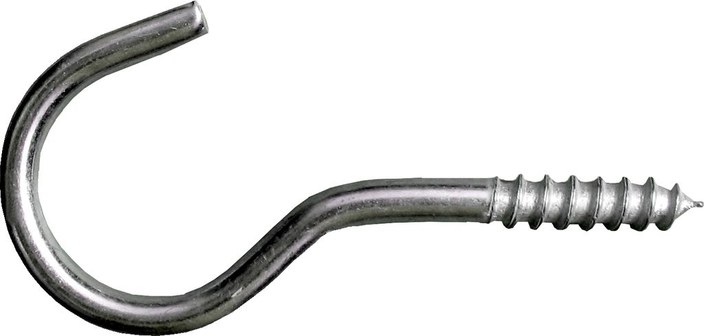Schraubhaken vz Ø 3,2 x 50 mm / Pck a 10 Stück