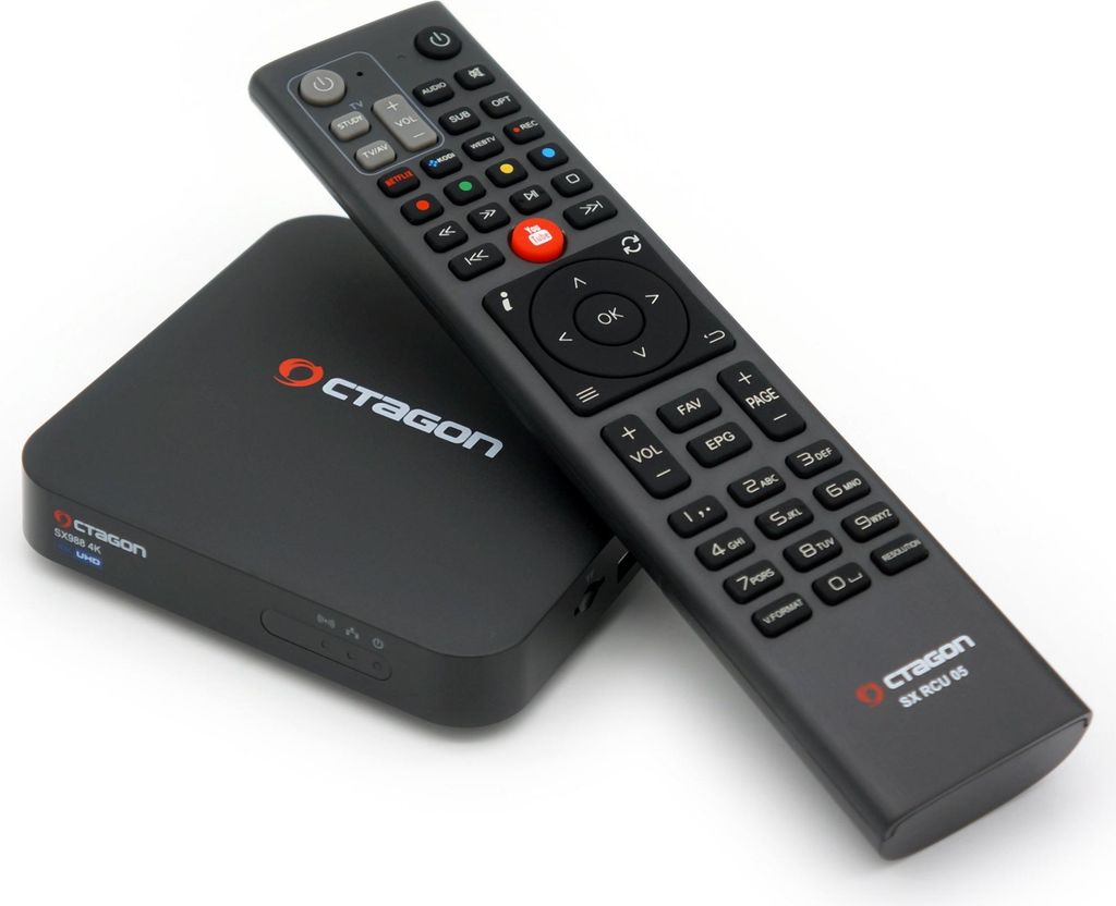 Octagon IPTV set-top box SX988 4K UHD IP Obrázok produktu 