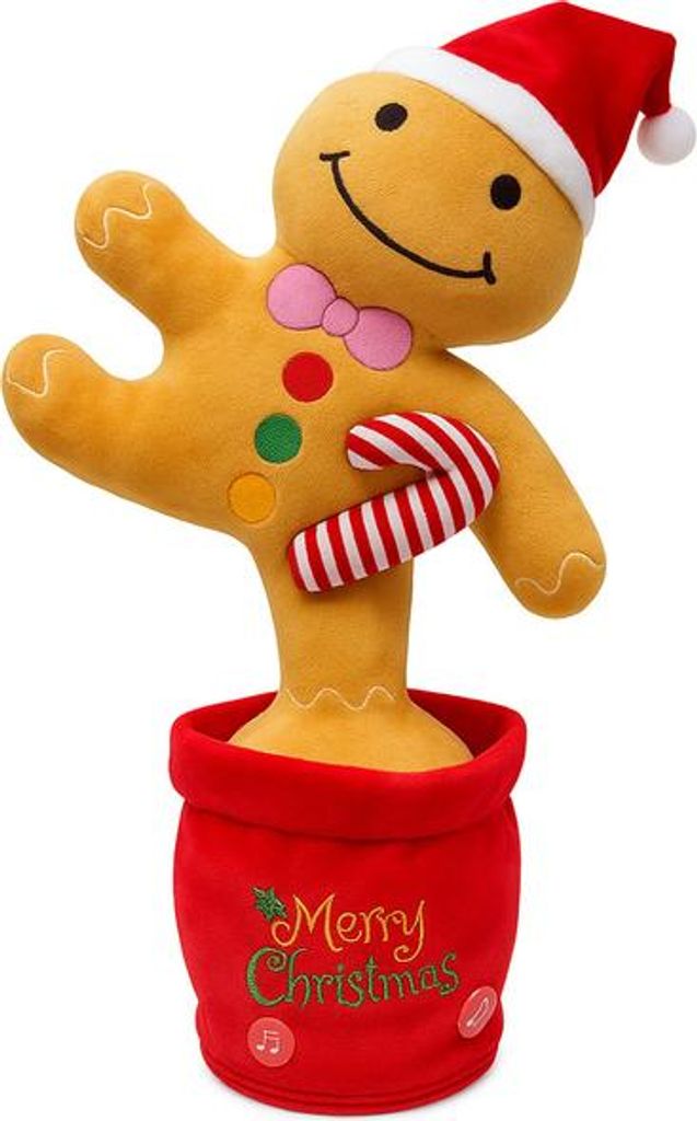 Singender und tanzender Lebkuchen