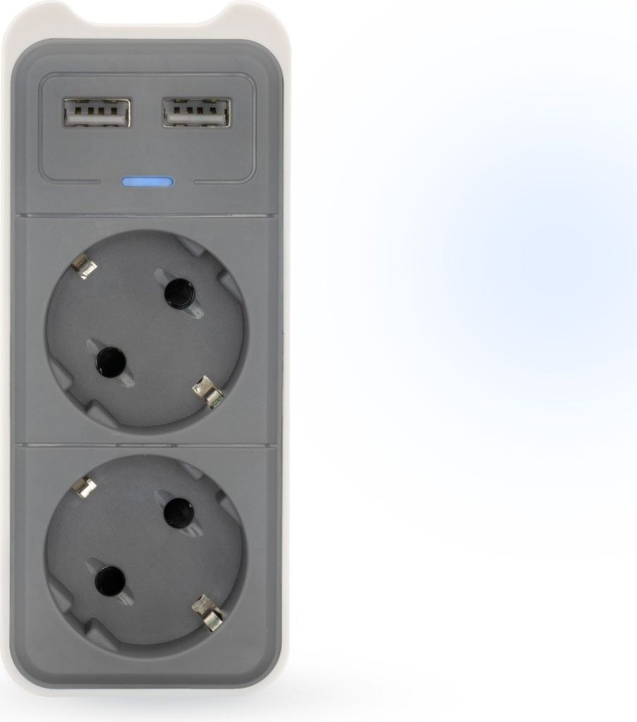 Caliber Prises multiples avec port USB - protection contre Image du produit 