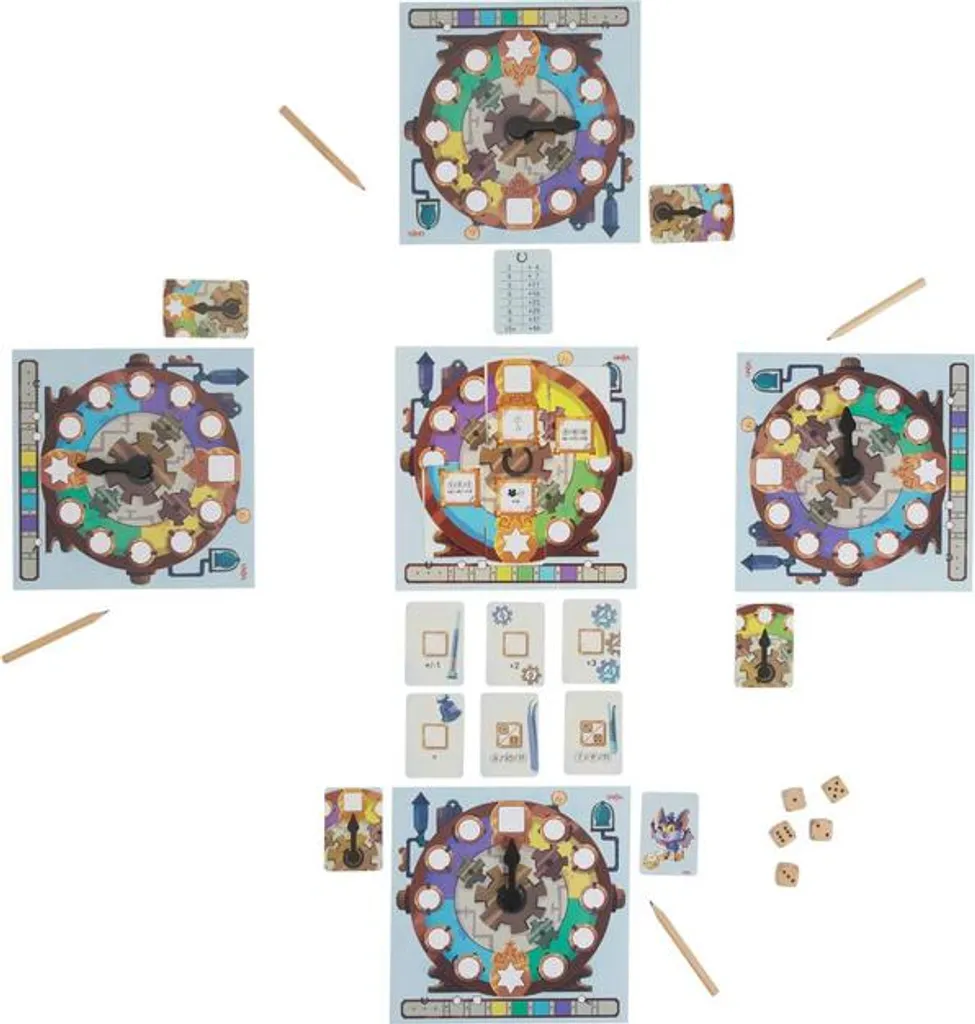 Jeu de dés stratégique Maintenant, c'est 18 avec règles originales