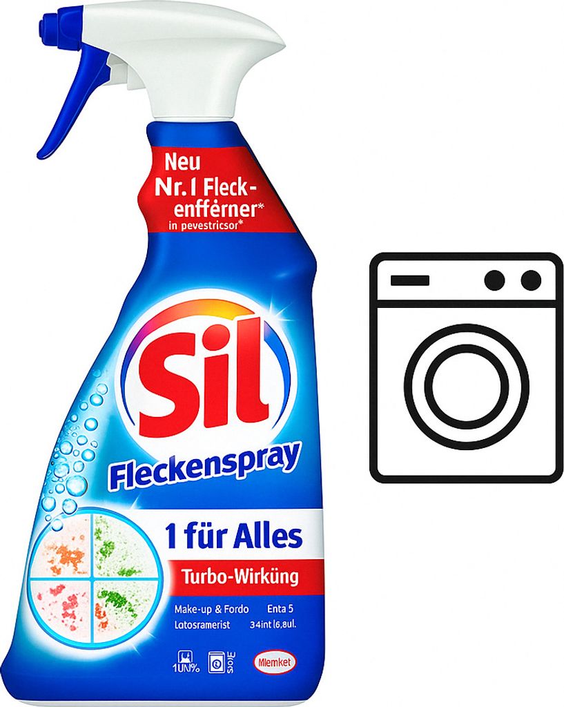 SIL Fleckenentfernerspray 500ml All-in-1 Produktbild 