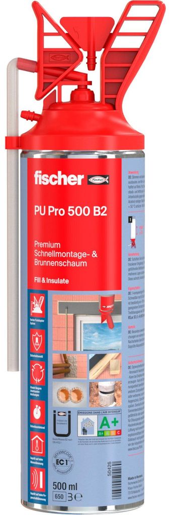 ART 88565 FISCHER Montagefoam PU1/500 B2, prijs per Productafbeelding 