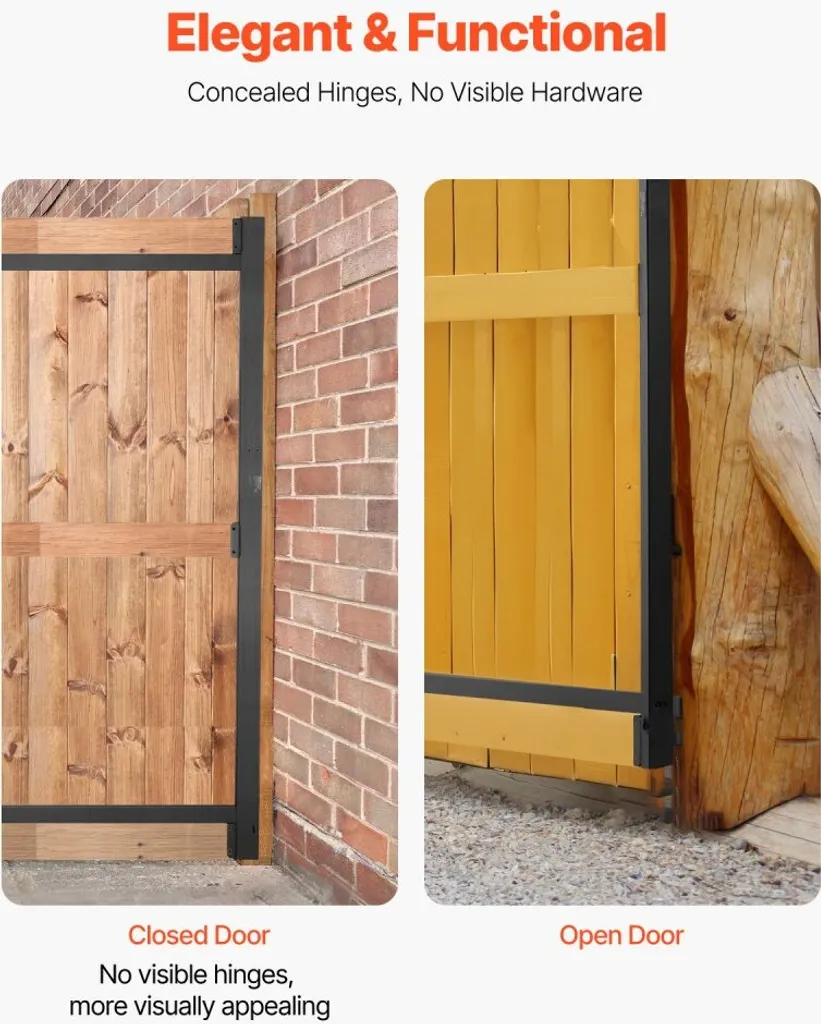 Kit de porte ajustable en fer 152-243cm structure de cadre robuste - 6