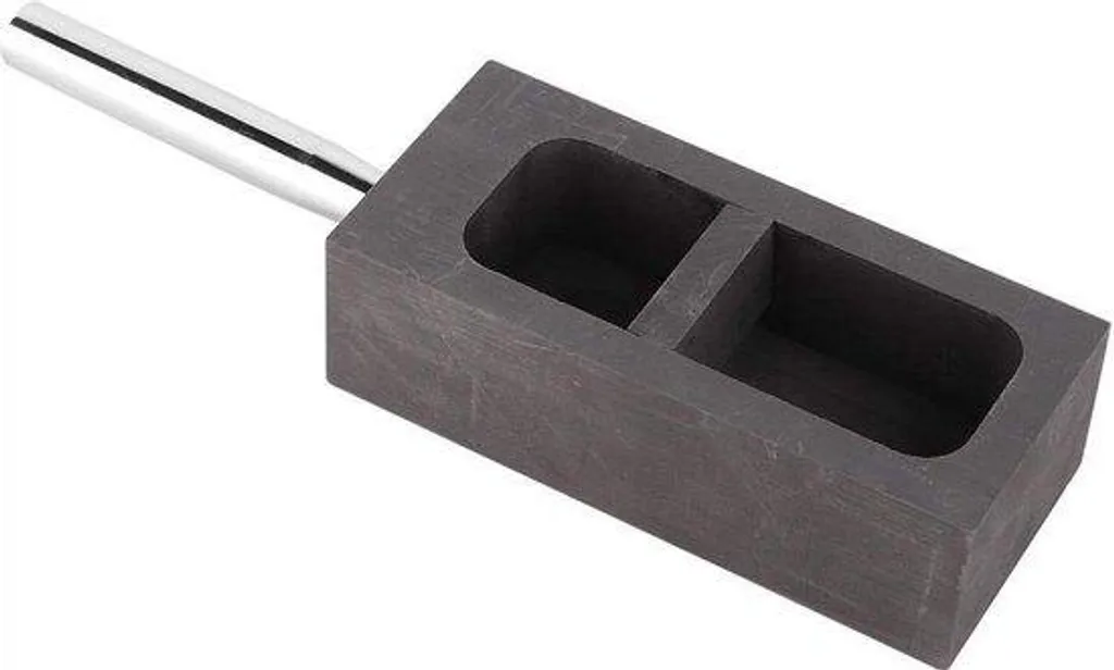 Moule Graphite 2kg Haute Conductivité Thermique - Coulée Or Argent