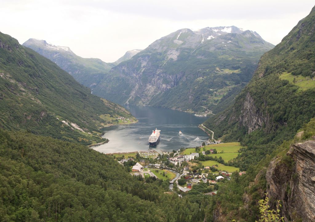 hansepuzzle 73490 - Norwegen Puzzle, 260 Teile, Reisen, 41,0 x 28,0cm mit hochwertiger Aufbewahrung, Kartonbox und wiederverschließbarem Beutel