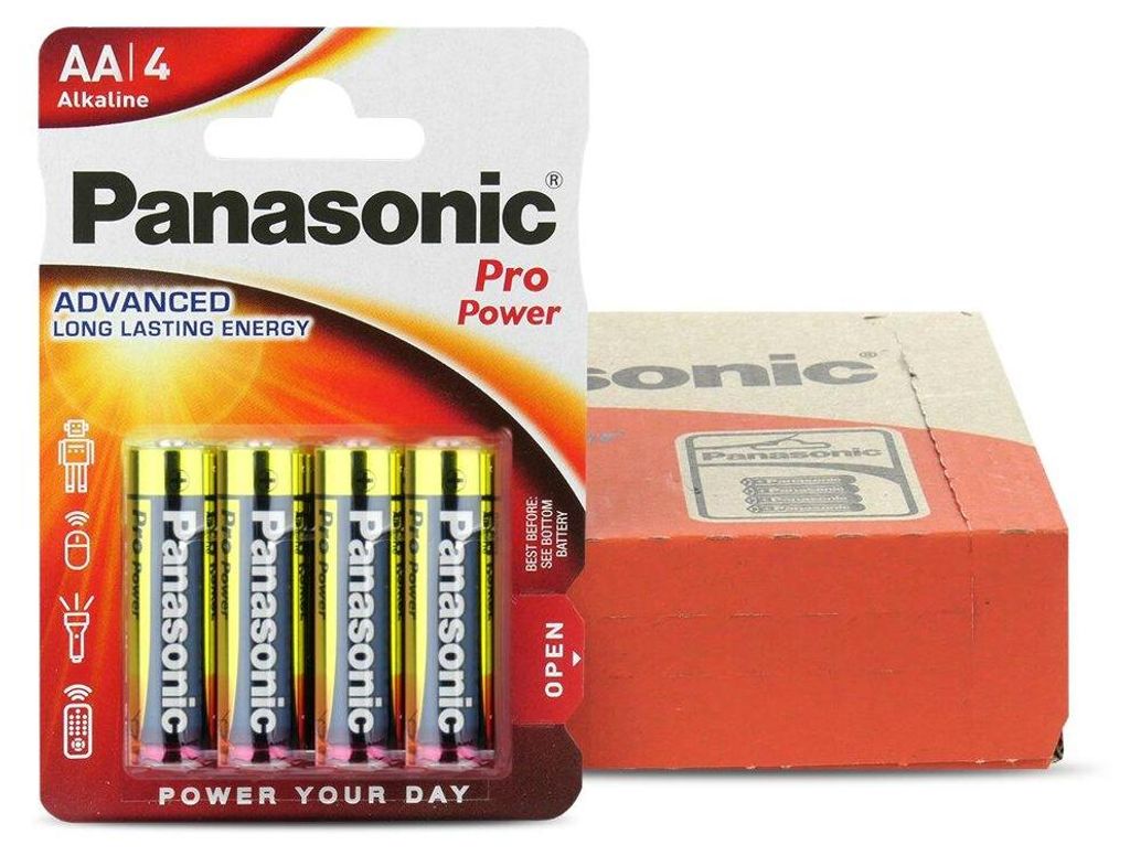 Panasonic 1x4 LR6PPG, Jednorazowa bateria, Alkaliczny, 1,5 Zdjęcie produktu 