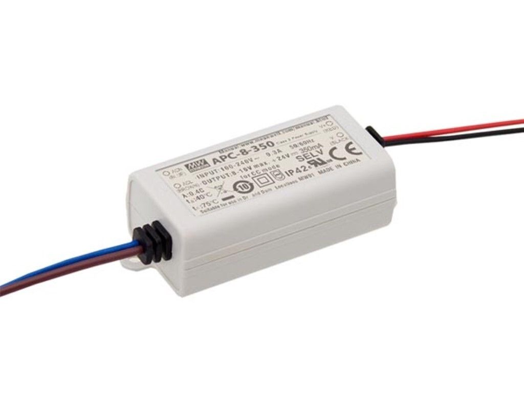 Mean Well LED-TREIBER - KONSTANTSTROM - 1 AUSGANG - 350 mA - 8.05 W