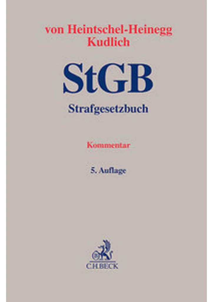 Code Pénal Allemand Strafgesetzbuch StGB - Édition de Poche à Jour - 2