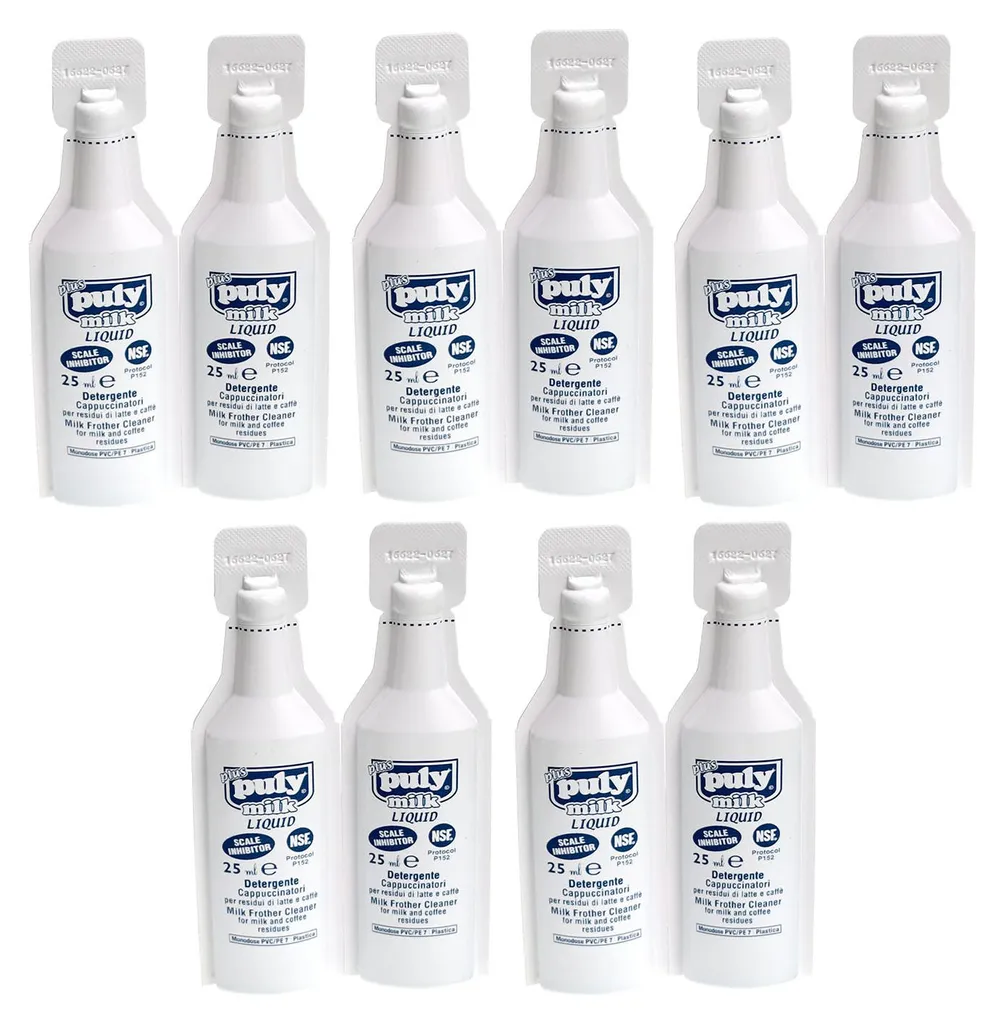 Solution pour nettoyer la lance vapeur et mousseur lait de machine