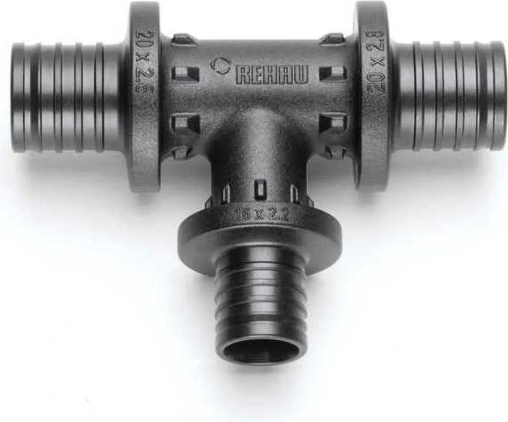 Raccordo a T REHAU RAUTITAN PX 32, 20, 32, 1 pz. Immagine del prodotto 