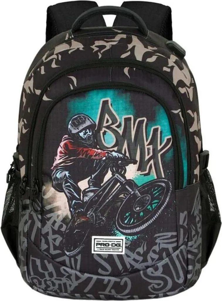 Sac à dos de trail Prodg Rise Plus Noir réglable pour course à pied