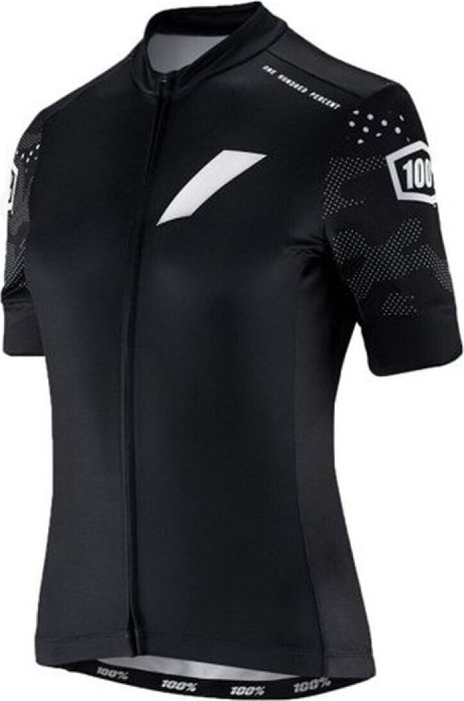 100% SPEEDLAB Kurzarm Fahrradtrikot - EXCEEDA W - Schwarz/Grau M