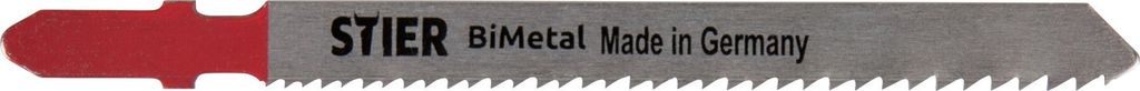 STIER Stichsägeblatt ST 75/1,2-2,5/1, Metall für dünne Bleche, Rohre, Profile 1,2mm - 2,5mm