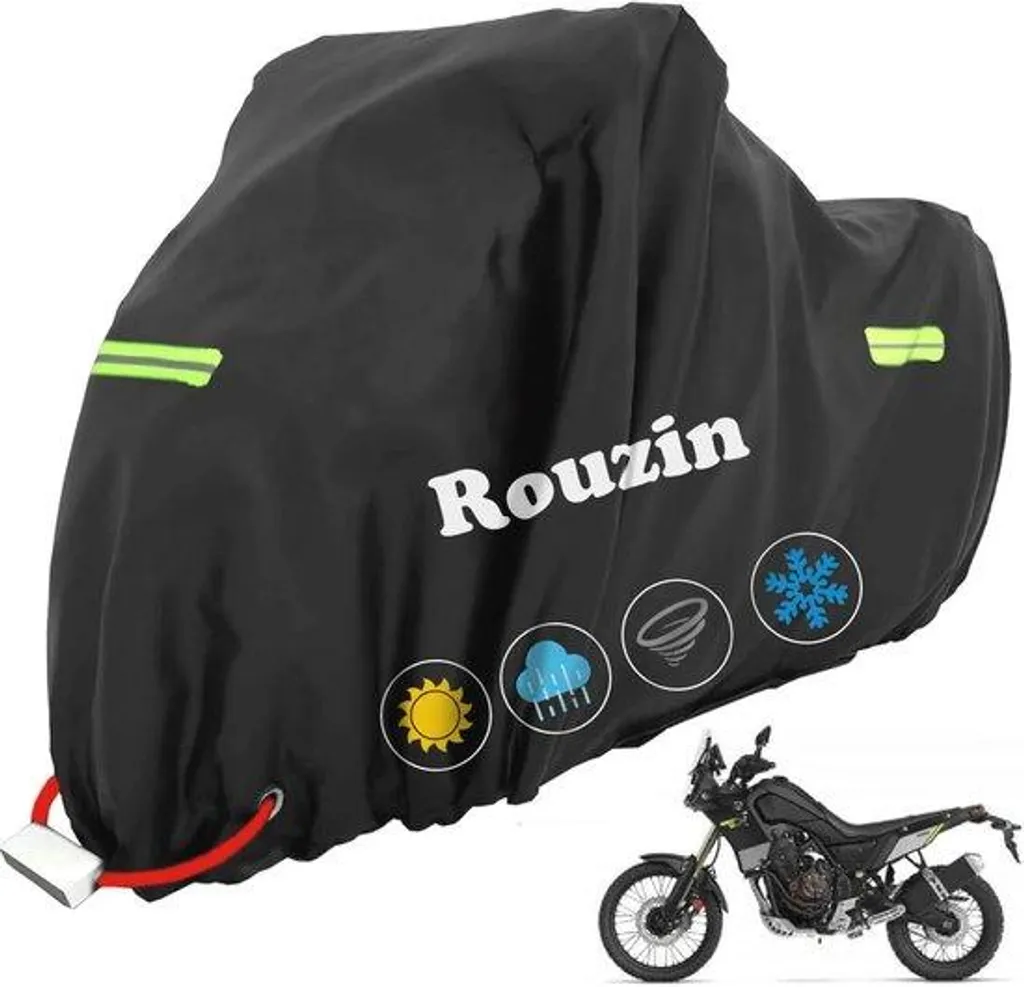 Housse moto imperméable et anti-UV - Capot de protection hiver robuste