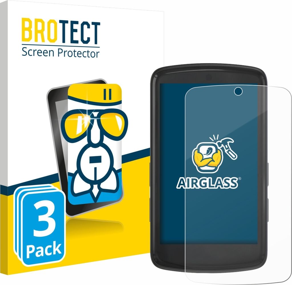 3x BROTECT Schutzglas für Bryton Rider S810 Schutzfolie Panzer Folie Glas Display Schutz klar