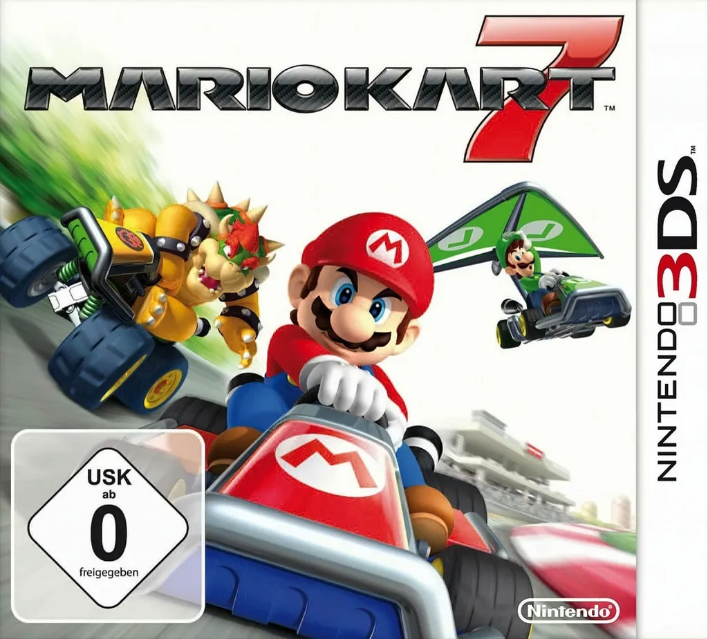 Mario Kart 7 3DS avec Deltaplane et Customisation de Châssis Inédite