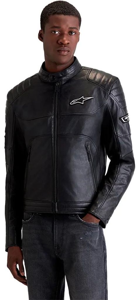 Chaqueta de cuero Alpinestars Revern, talla L, para hombre Imagen del producto 