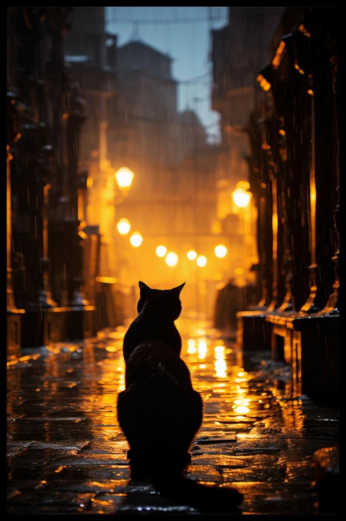 Plakat 56,6x86,4cm Einsame Wandererin