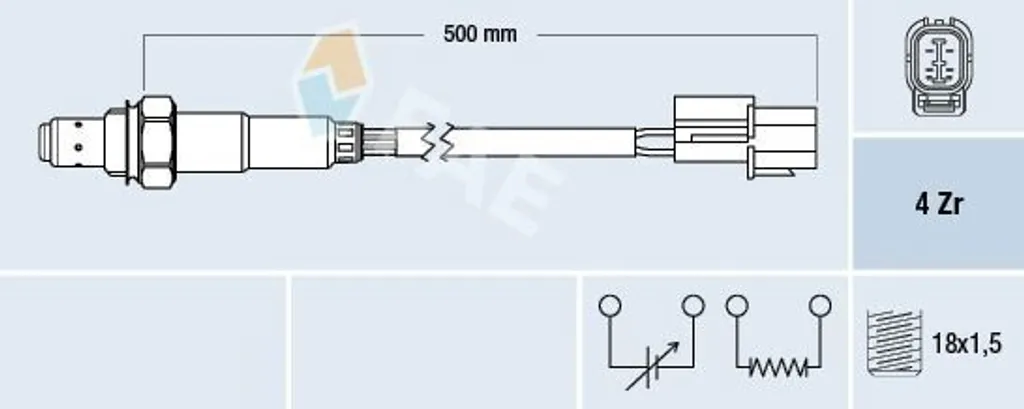 Sonde lambda HONDA LEGEND IV KB FAE 77785 : Fin du voyant moteur