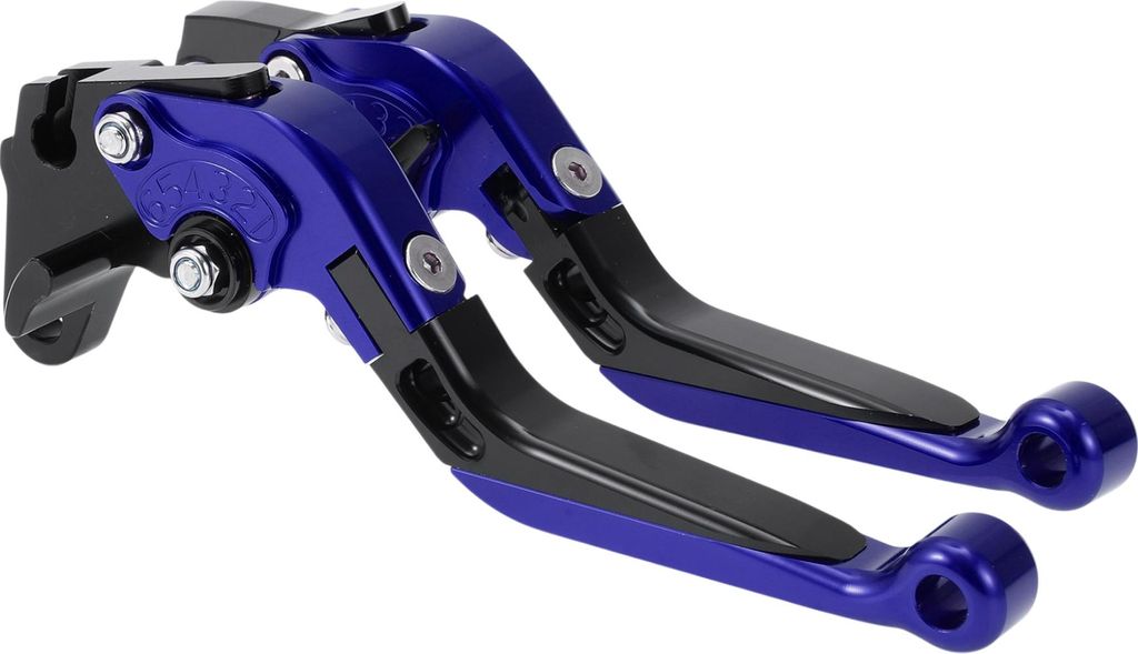 Kurz Lang Bremse Kupplung Hebel für Yamaha WR125X 2009-2015 Verstellbarer Motorrad Lenker Bremshebel Aluminium Legierung Blau Kopf Schwarz Griff