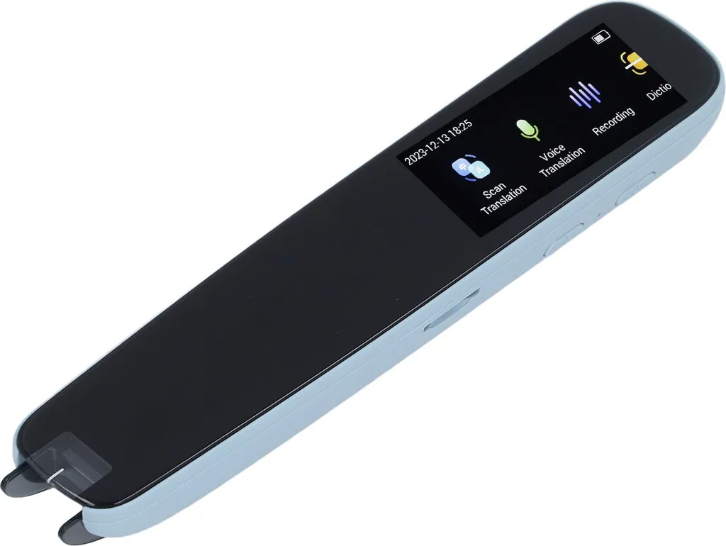 Traducteur de Poche Multifonctionnel Scan Reader Pen ABS avec Écran