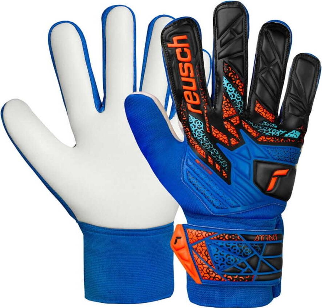 Reusch Attrakt Starter Solid Jr 5572514 4467 Goalkeeper Gloves Pullunder Reusch Größe: 4,