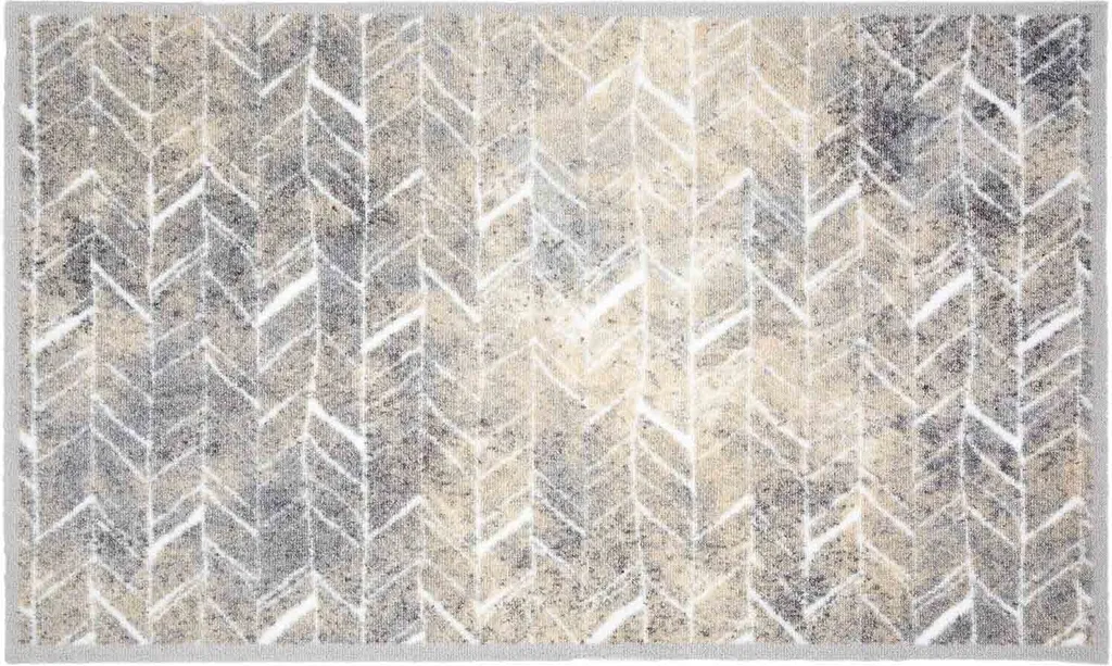 Protection sol cuisine Astra MIABELLA Gris 66x110 cm tapis spécial évier