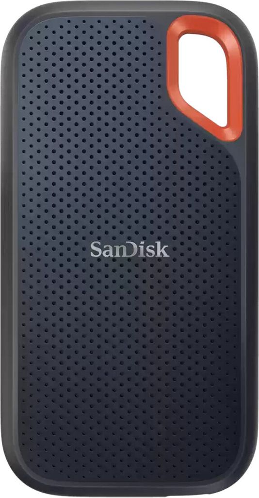 SanDisk Extreme Portable SSD 8TB NVMe USB-C 3.2 Gen2 1050MB/s SDSSDE61-8T00-G25 Schwarz