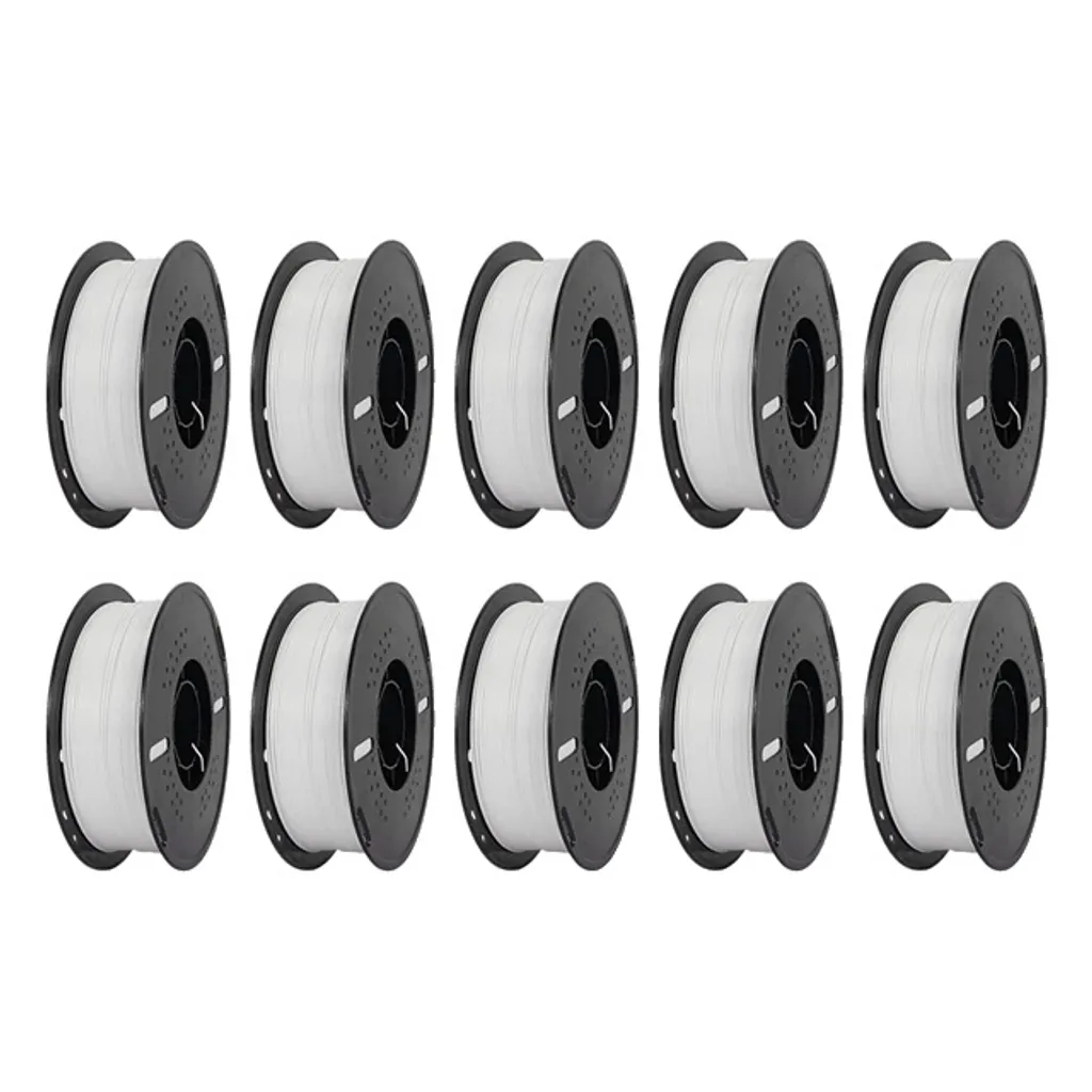 Filament imprimante 3D haute vitesse blanc, pack 10 kg PLA Premium