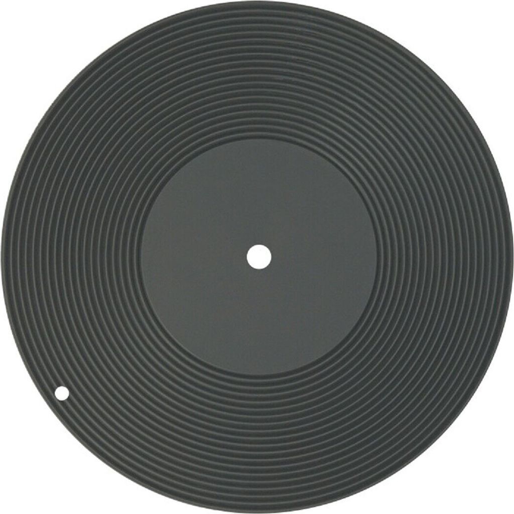 Stilvolle runde Untersetzer (18 cm) Schwarz: Schützen Sie Ihre Oberflächen mit Eleganz und Funktionalität! 1 Stück