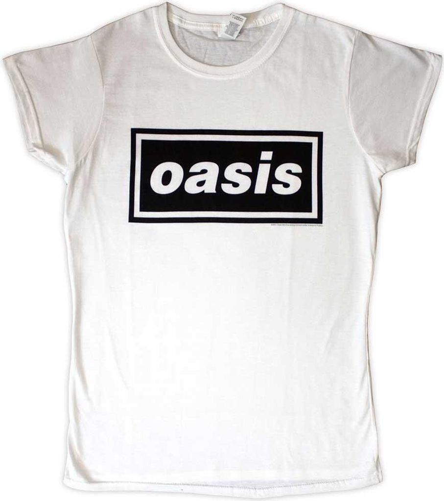 Oasis - "Decca" T-Shirt für Damen RO473 (XL) (Weiß)